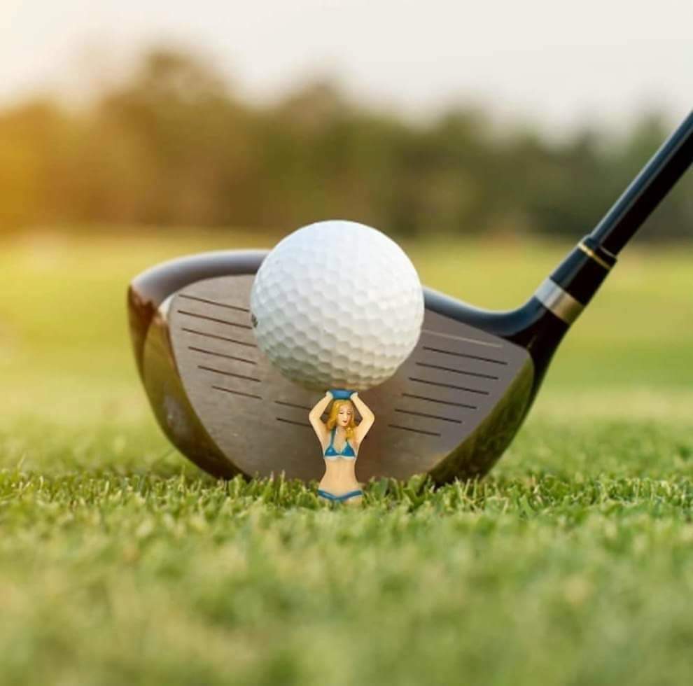 te golf, que đỡ bóng golf. tee golf hàng đẹp