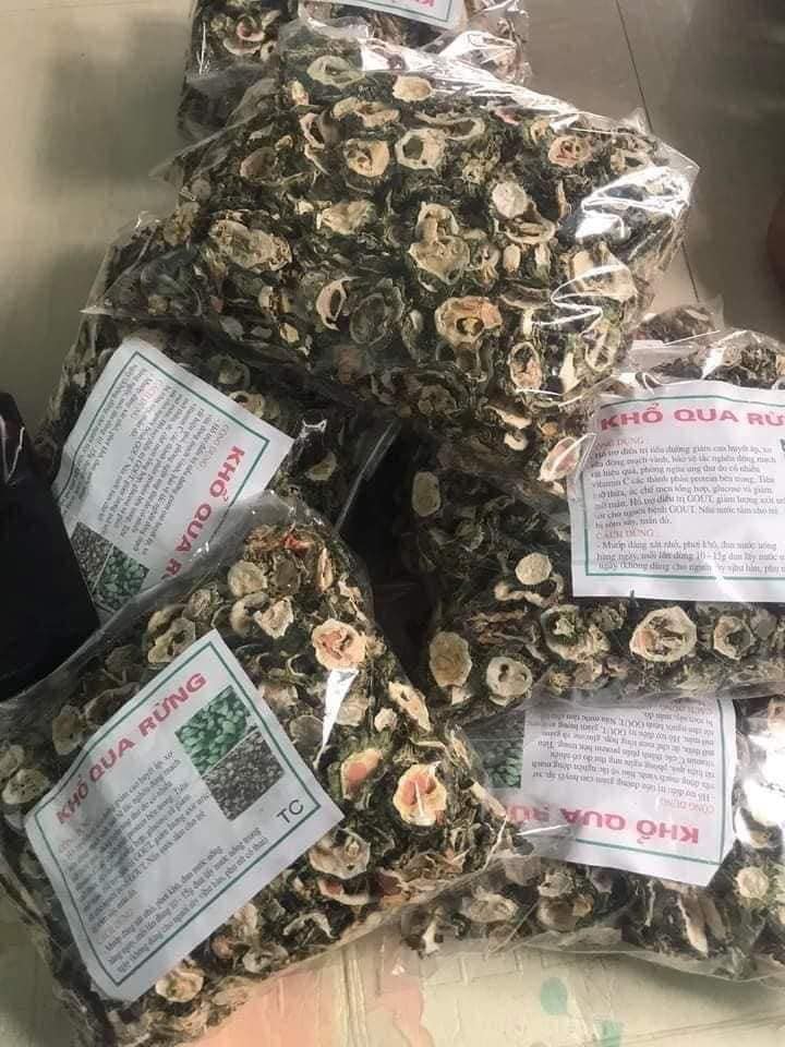 1kg khổ qua rừng tây bắc khô ( mướp đắng)