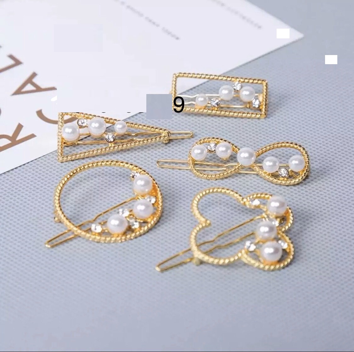 Bộ 5 kẹp tóc nữ Hàn Quốc