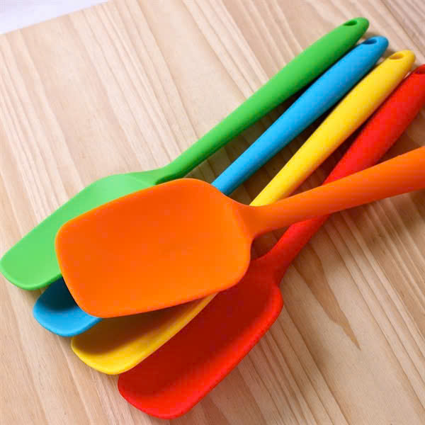 Thìa Vét bột Silicon 20cm -27cm, Thìa Múc Silicone