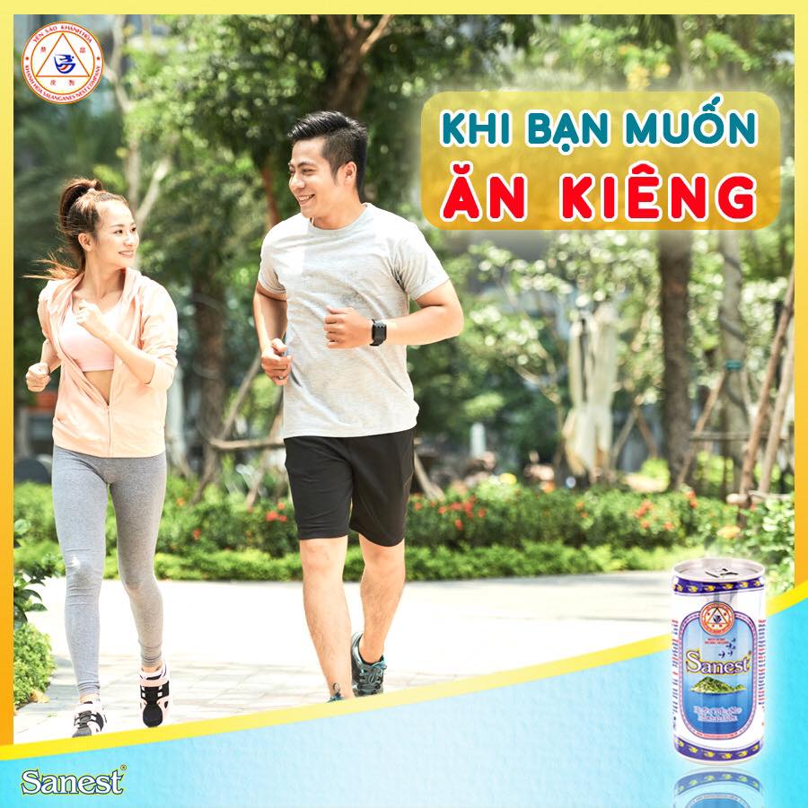 NƯỚC YẾN SÀO KHÁNH HÒA SANEST LON 190ML (KIÊNG)