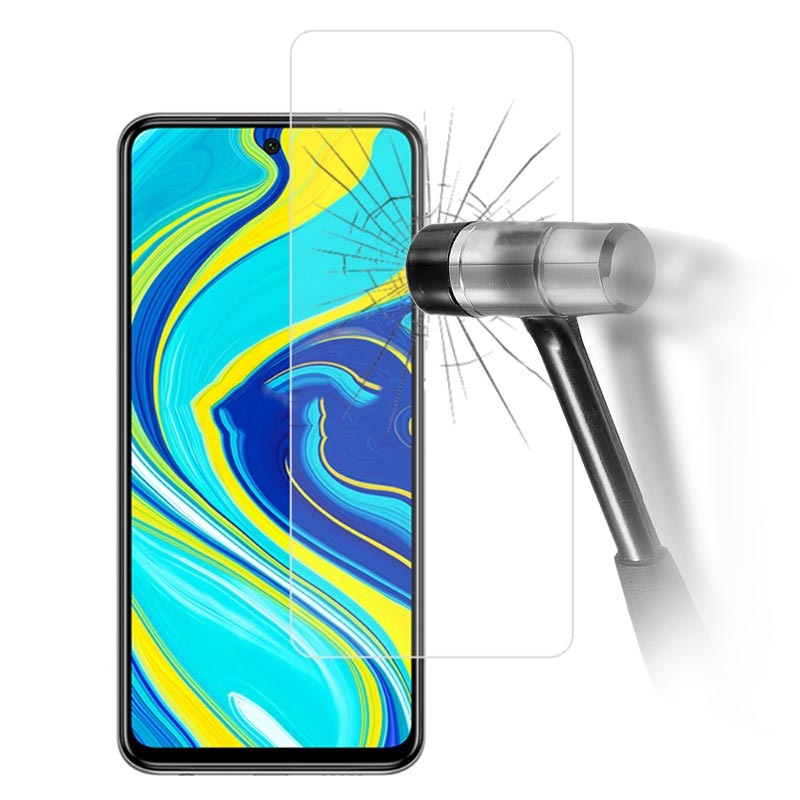Kính cường lực trong suốt Xiaomi Redmi Note 9 Pro (Mua 2 cái trở lên shop tặng kèm keo chống hở viền)