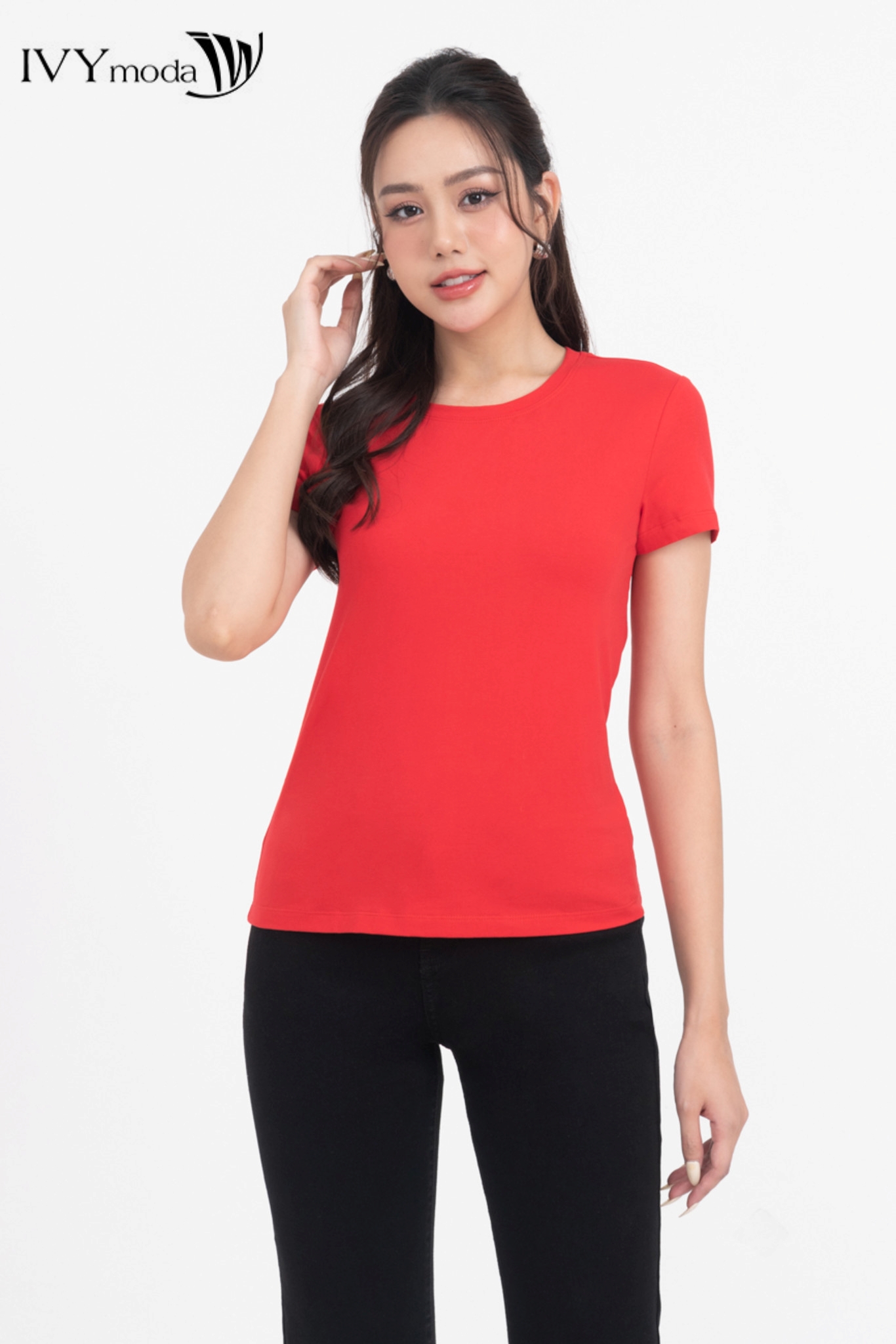 Áo Thun Cổ Tròn IVY moda MS 57P0092