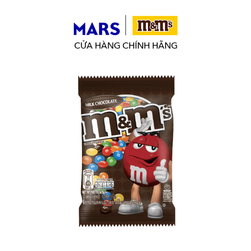 [Quà tặng] Kẹo Sô Cô La M&M gói 14.5g