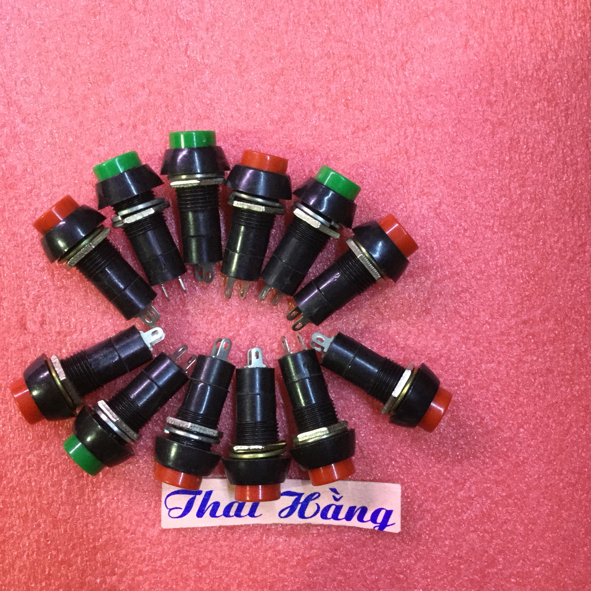 Công tắc nhấn nhả , nhấn giữ 2 P