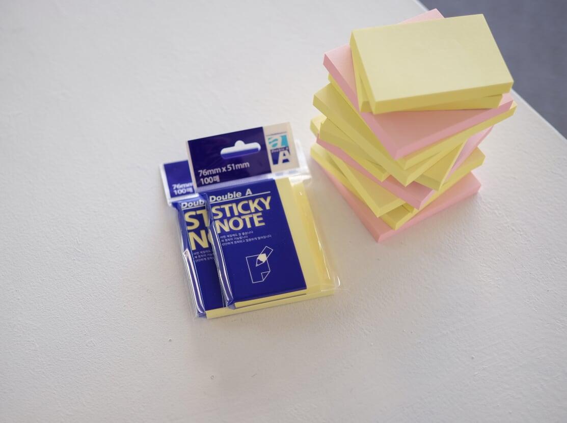 GIẤY NOTE GHI CHÚ DOUBLE A 3x2
