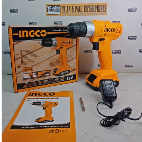 Máy khoan pin dùng pin lithum 12v ingco cdli1211