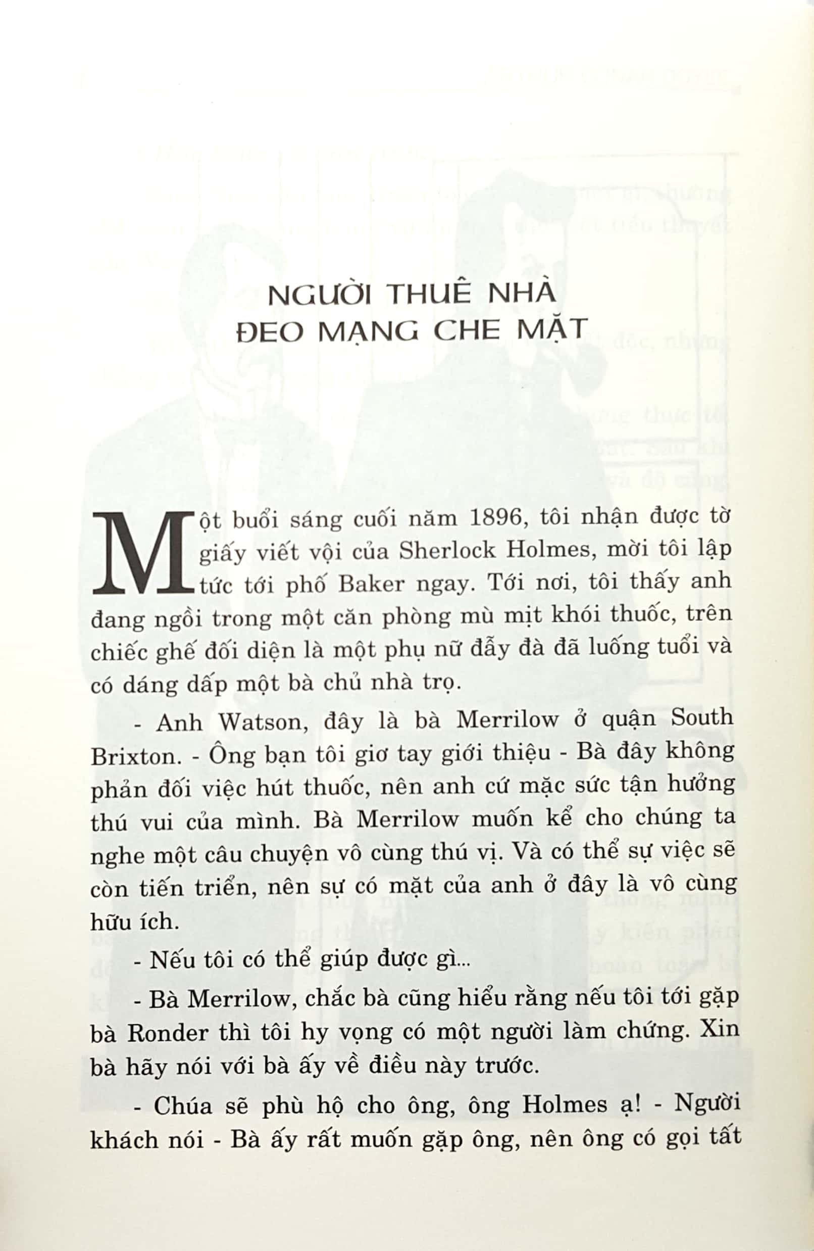 Sách: Những Vụ Kỳ Án Của Sherlock Holmes