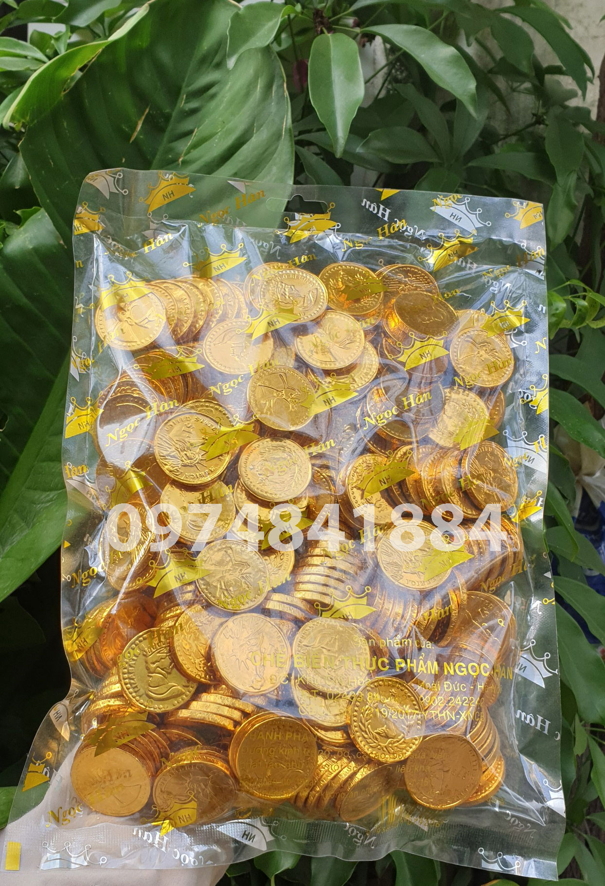 Socola đồng tiền Ngọc Hân 1kg - socola tết