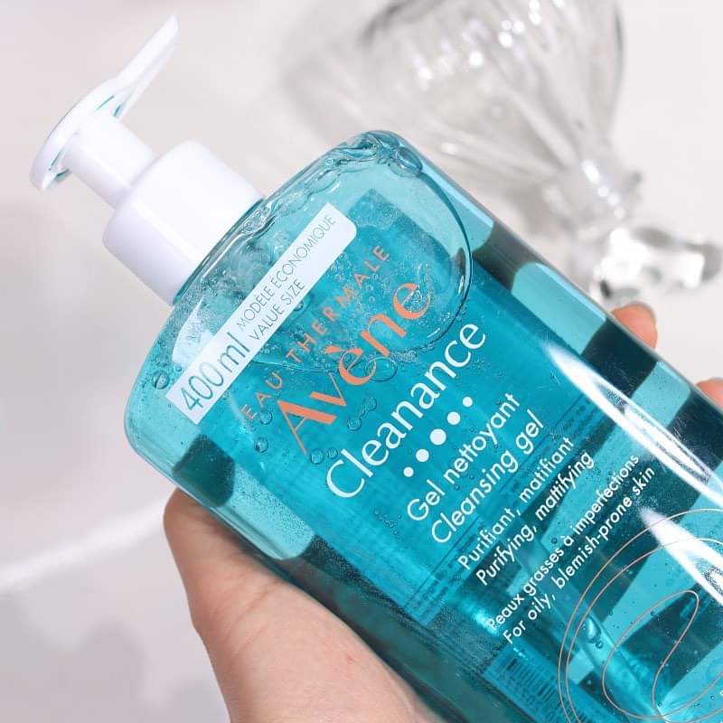 Sữa rửa mặt avene cleanance cleansing da dầu mụn gel
