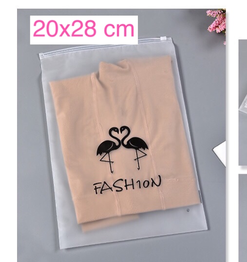 COMBO 5 TÚI ZIP ĐỰNG QUẦN ÁO, ĐỒ SƠ SINH, ĐI DU LỊCH HÌNH HẠC ĐEN