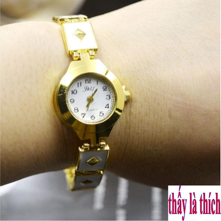 Đồng Hồ Lắc Tay Hình Chữ Nhật Có Tâm Hình Thoi - DH2018400012050079