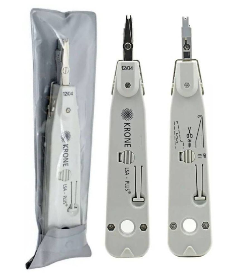 Tool nhấn dây cáp mạng Krone (Trắng)