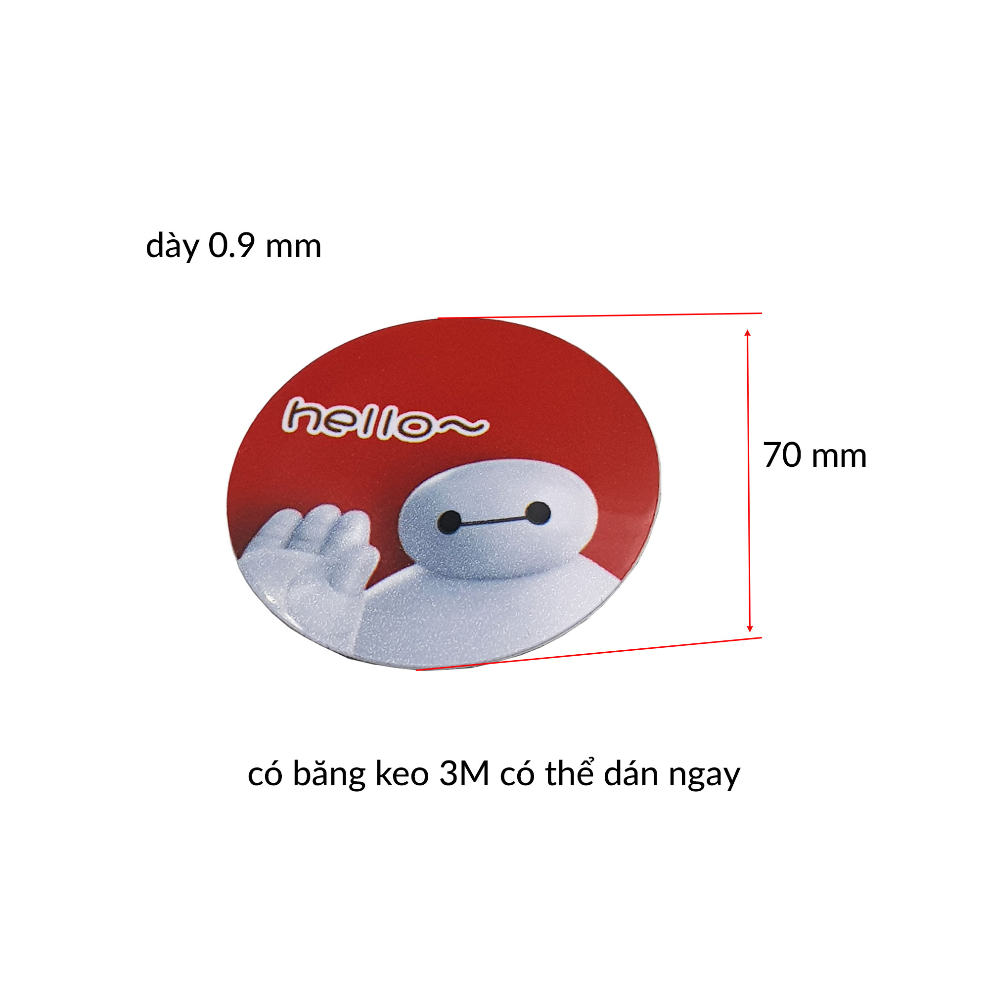Thẻ RFID hình dán 13.56Mhz Sao chép được