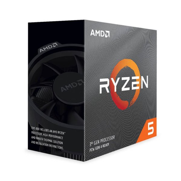 CPU AMD RYZEN 5 3600 ( 3.6GHZ TURBO 4.2GHZ / 3MB (L2) + 32MB (L3) ) SOCKET AM4