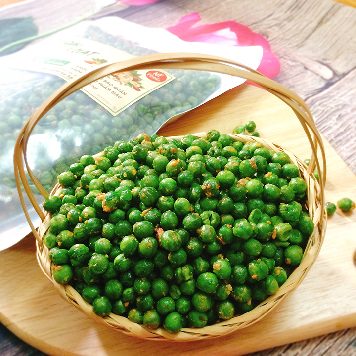 ĐẬU HÀ LAN TỎI ỚT GÓI 500G