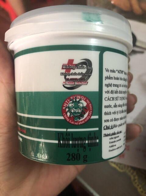 Combo 2 lọ Ve Màu ATM Quét Tường