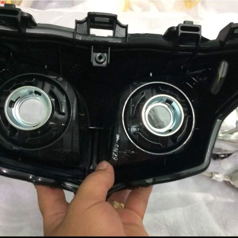 Pha chóa đèn trước 2 bóng xe WAVE 125, FUTURE Mập zin thái