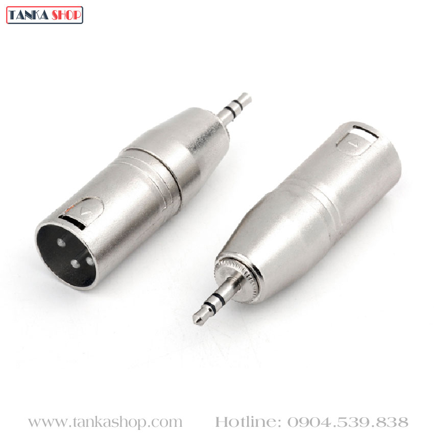 Jack chuyển 3.5 sang XLR Canon