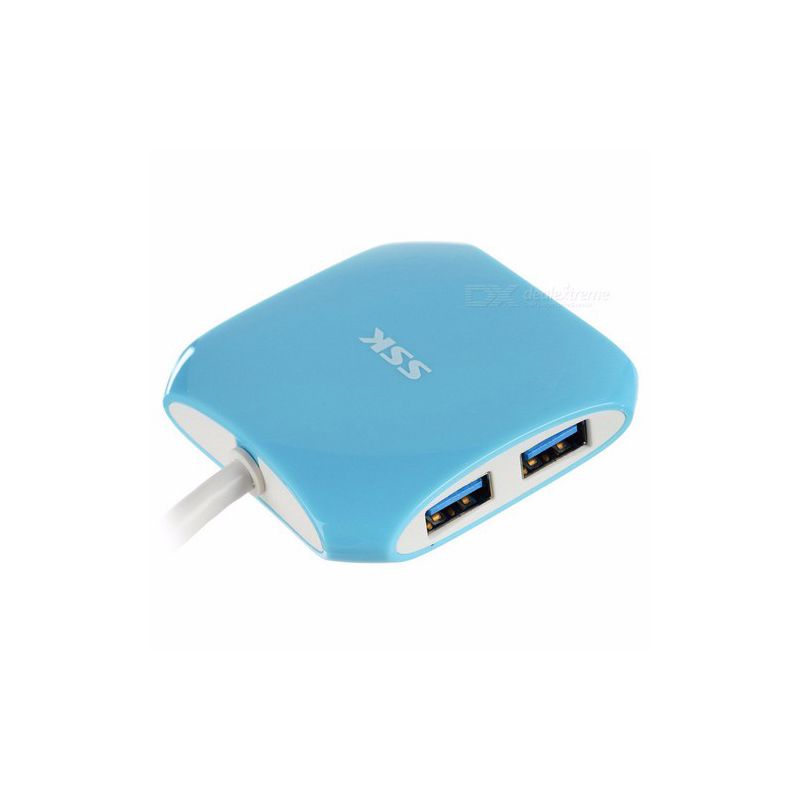 Hub chia cổng USB 3.0 SSK SHU300 từ 1 ra 4 cổng (Màu Random) - Nhất Tín Computer