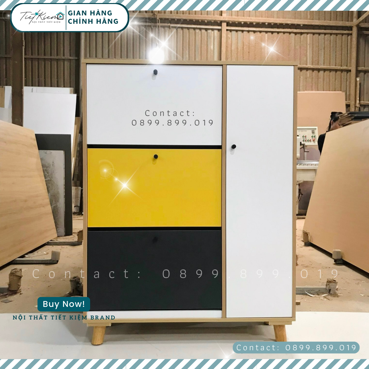 Tủ để giày thông minh siêu mỏng KG2199