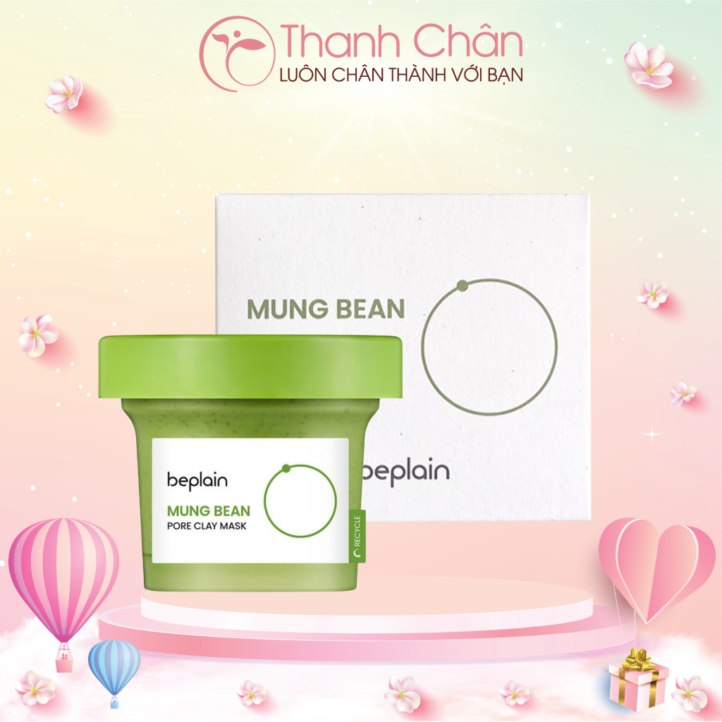 Mặt nạ đất sét Beplain Mung Bean Pore Clay Mask 120ml