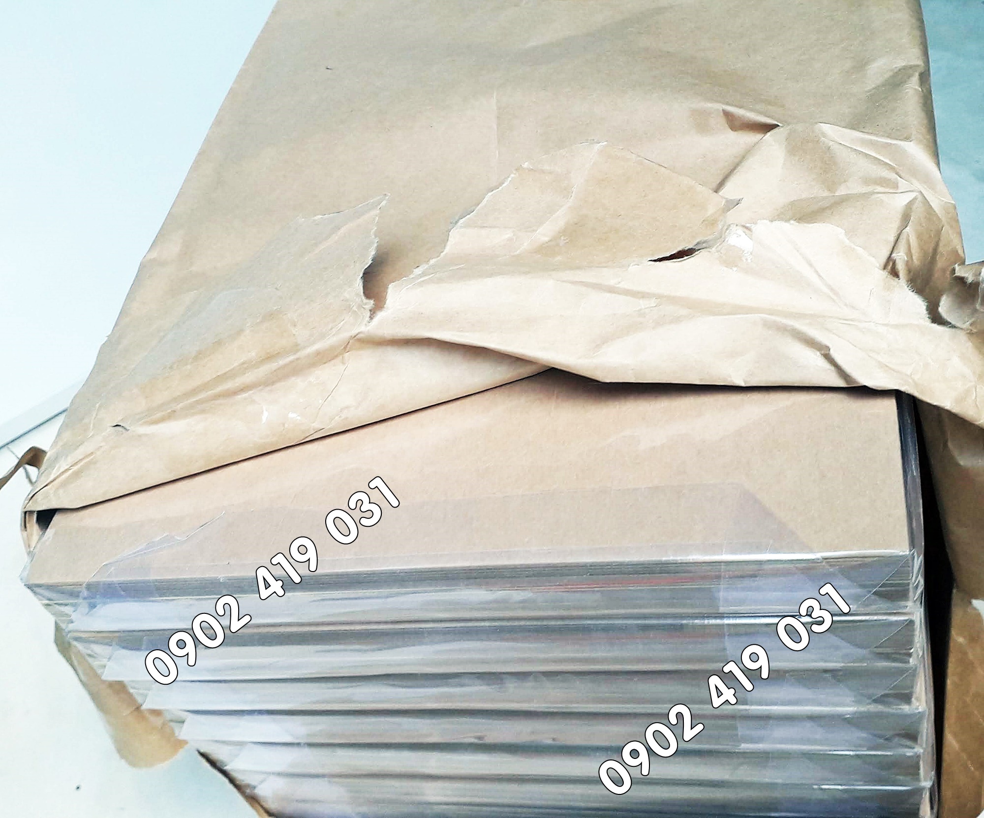 Giấy in Decal Da Bò A4 Xấp 100 Tờ [ Giấy Kraft ]