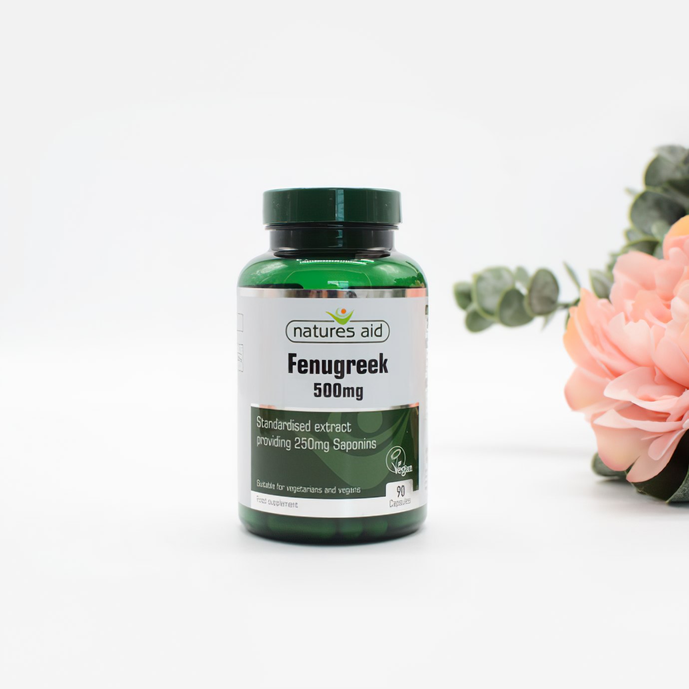 Viên Uống Lợi Sữa Cỏ Cà Ri Natures Aid Fenugreek 500mg 90 Viên