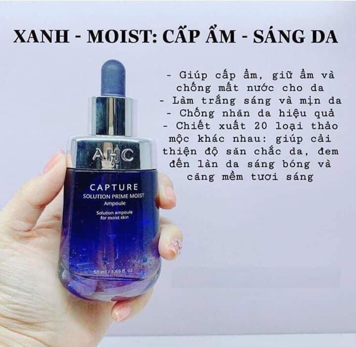 [HCM]Serum AHC Capture Solution Prime Moist Ampoule: CẤP ẨM - SÁNG DA