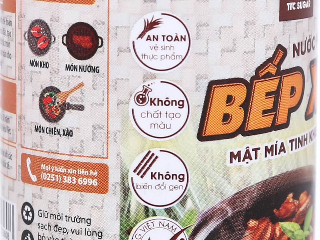 Combo 08 Chai Nước Màu Bếp Xưa 210g