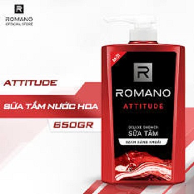 [HCM]SỮA TẮM ROMANO 650G (ĐỦ MÀU)