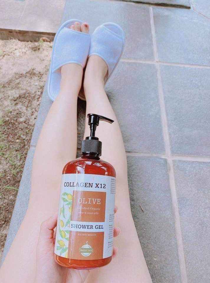 Sữa tắm trắng da Collagen X12 500ml