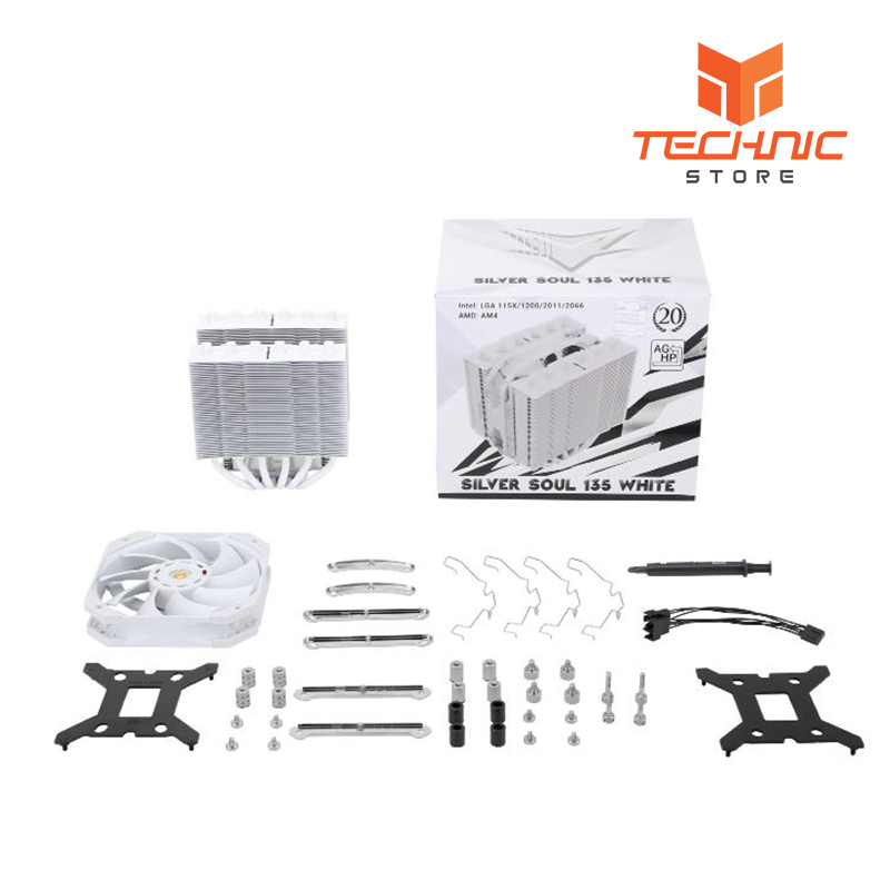 Tản nhiệt CPU Thermalright Silver Soul 135 WHITE SS135 WHITE