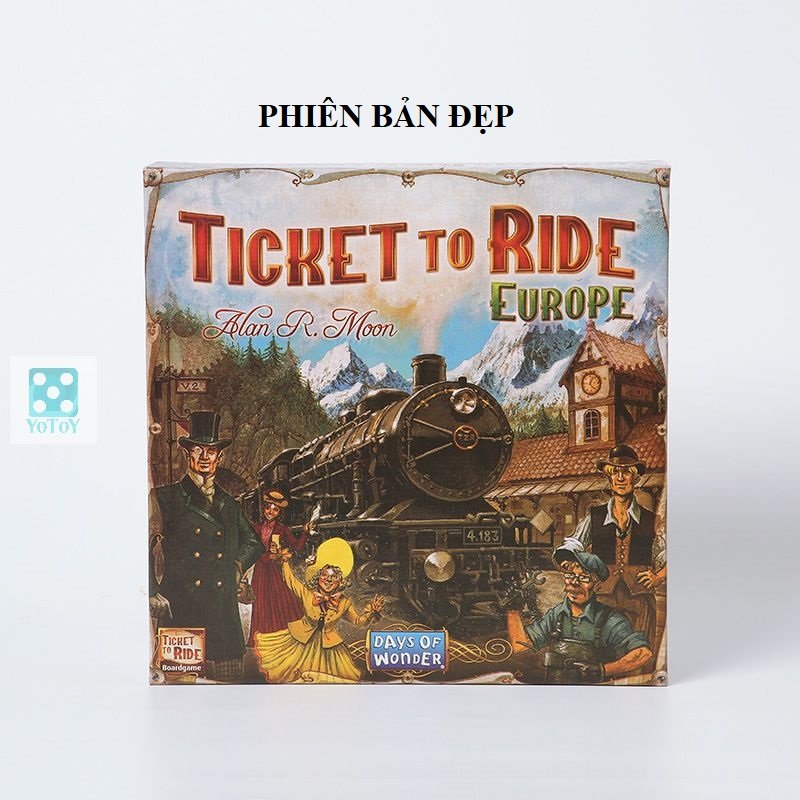 Ticket of ride: Europe - Boardgame chiến thuật hấp dẫn