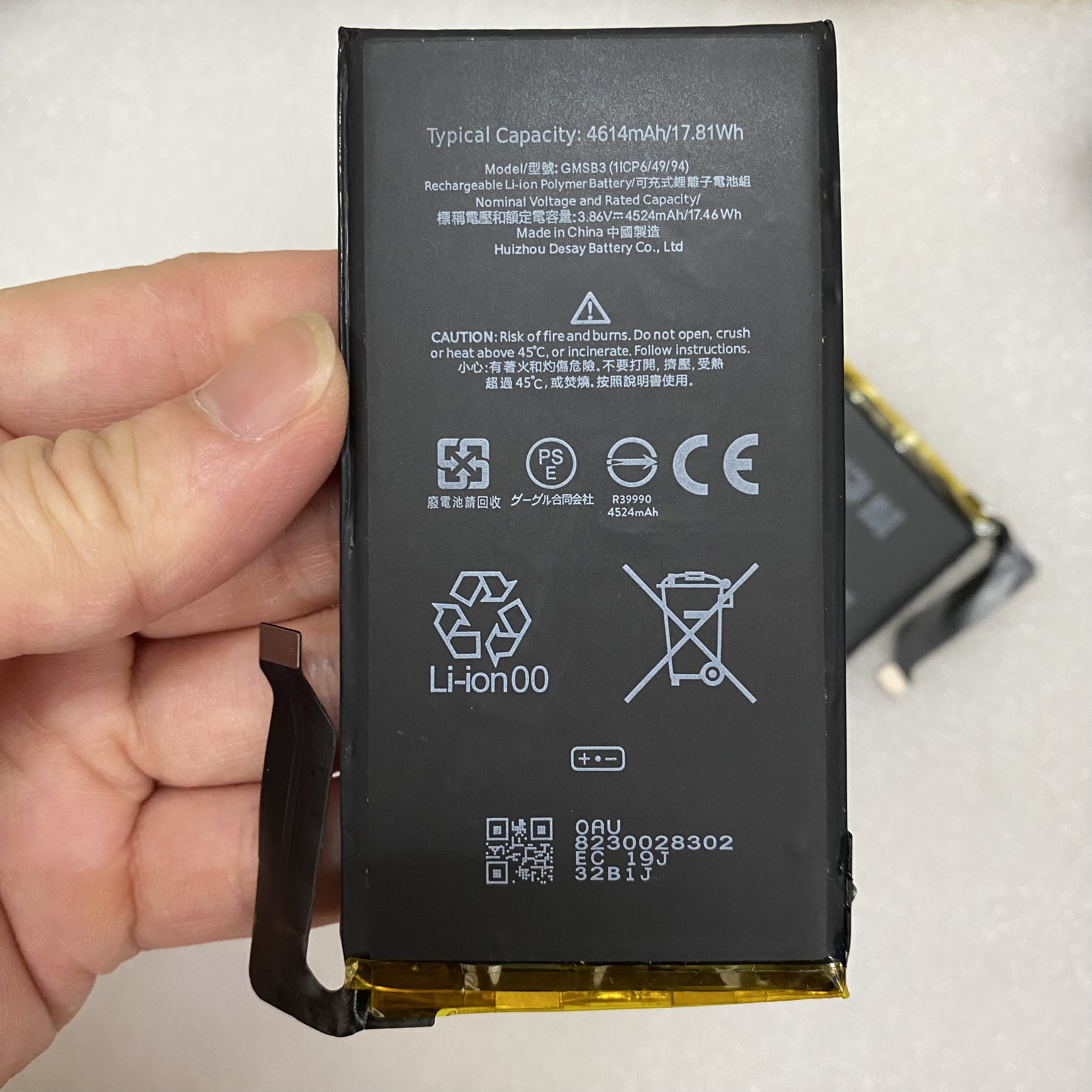 Pin google pixel 6 pro g60qn bảo hành đổi mới