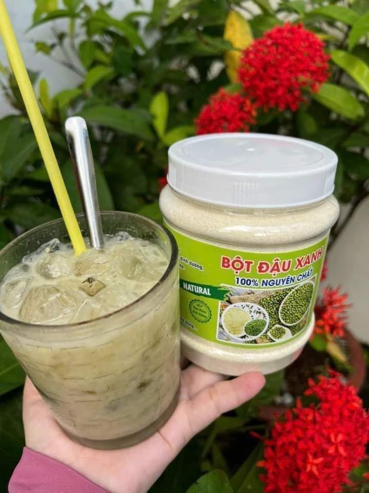 (Freeship) Bột đậu xanh nguyên chất hủ 500gr