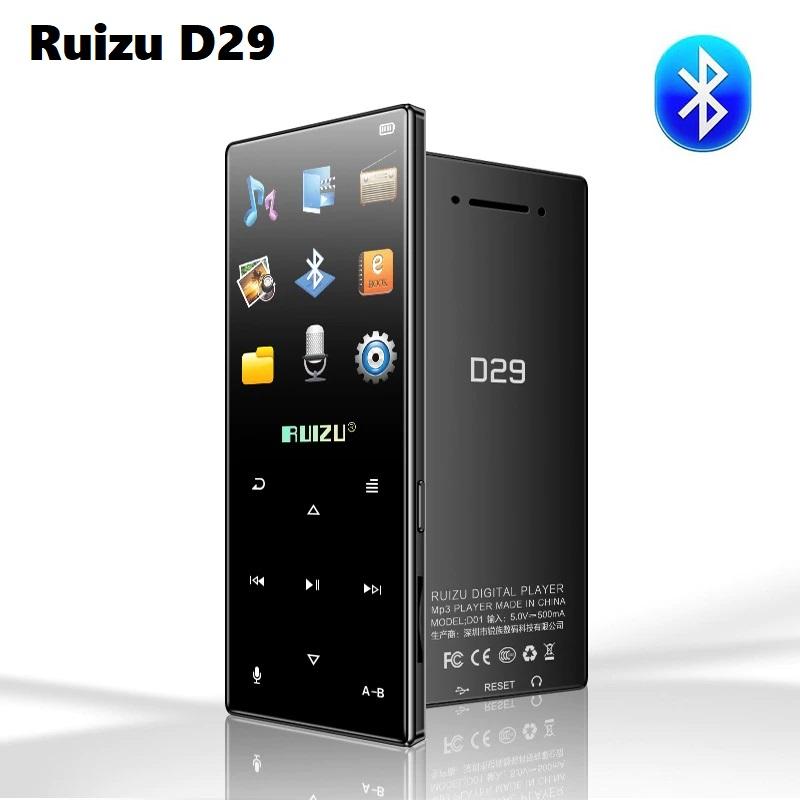 Máy nghe nhạc lossless ruizu d29 - máy nghe nhạc ruizu d29 - 8gb - máy nghe nhạc lossless, loa ngoài ruizu d29 hỗ trợ thẻ nhớ tối đa lên đến 64g