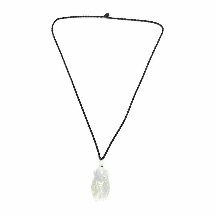 Ve học giỏi, ngọc phỉ thúy cỡ lớn (Tặng kèm dây đeo)