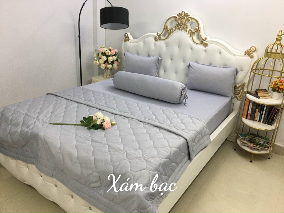 Bộ drap thun trơn 2mx2m và 2m2x2m . Lamabedding - Chăn ga gối Minh Anh - Drap MInh Anh chuyên sỉ - Minh Anh Bedding