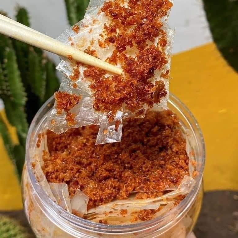 Bánh tráng tỏi tôm