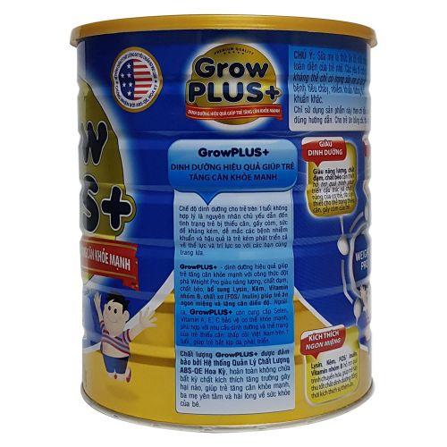 Sữa bột Nutifood Grow Plus + Tăng Cân 1.5kg (Xanh)
