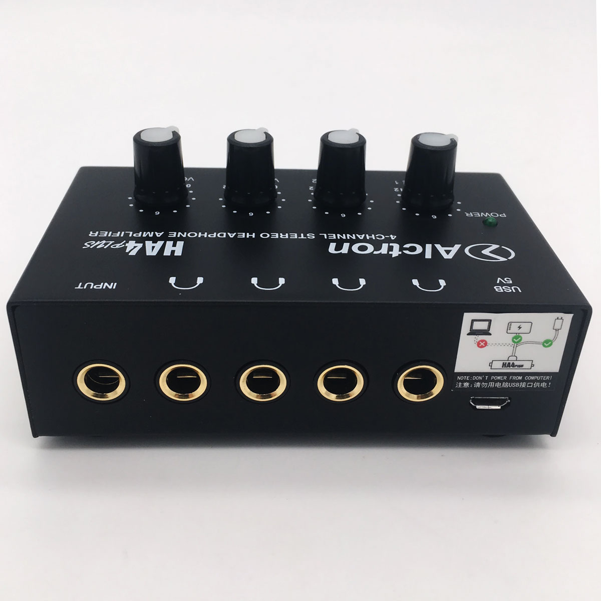 Alctron HA4 Plus - Bộ Chia Tai Nghe 4 Cổng