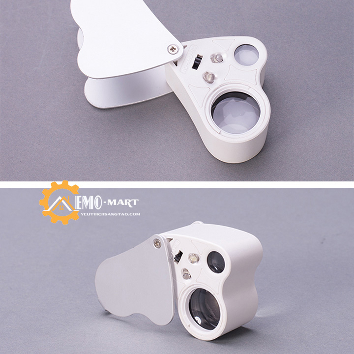 [FreeshipMAX] Kính lúp cầm tay mini 30x- 60x v2