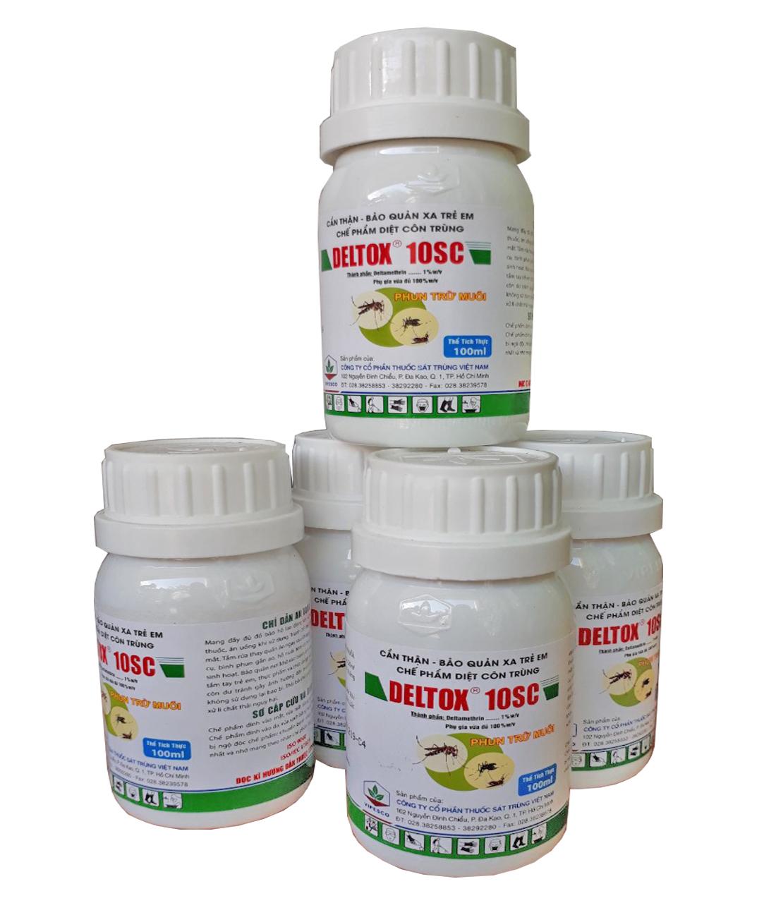 Chế phẩm diệt côn trùng DELTOX 10SC (100ml) Phun trừ muỗi