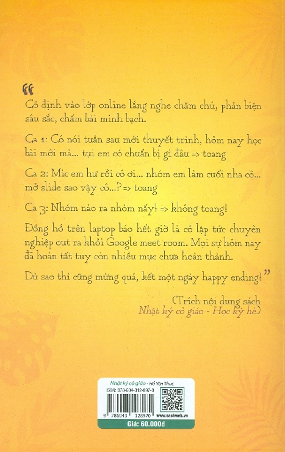Nhật Kí Cô Giáo - Học Kỳ Hè