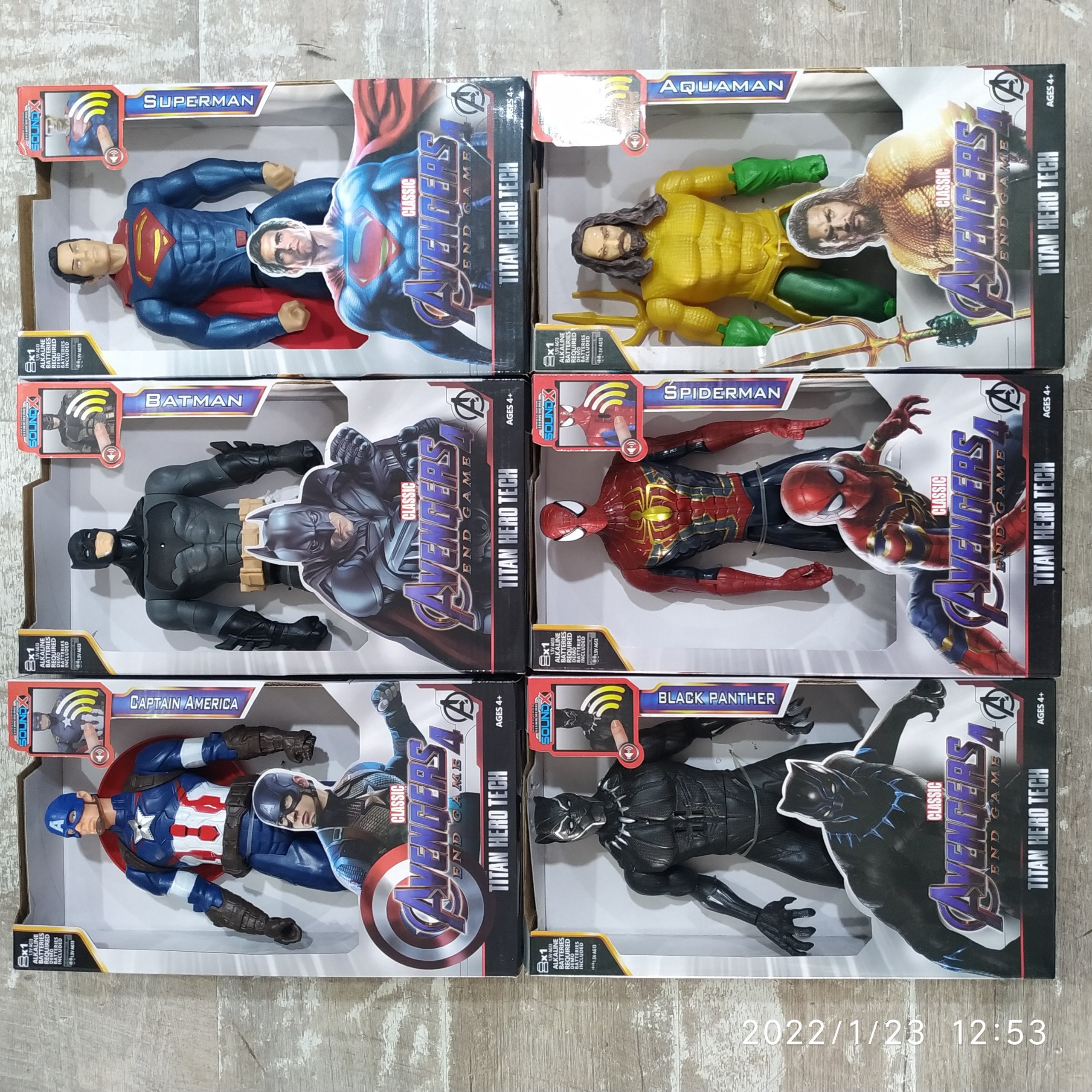 ( Chất siêu đẹp) Mô Hình Siêu Nhân Avenger End Game Có Nhạc Phát Sáng