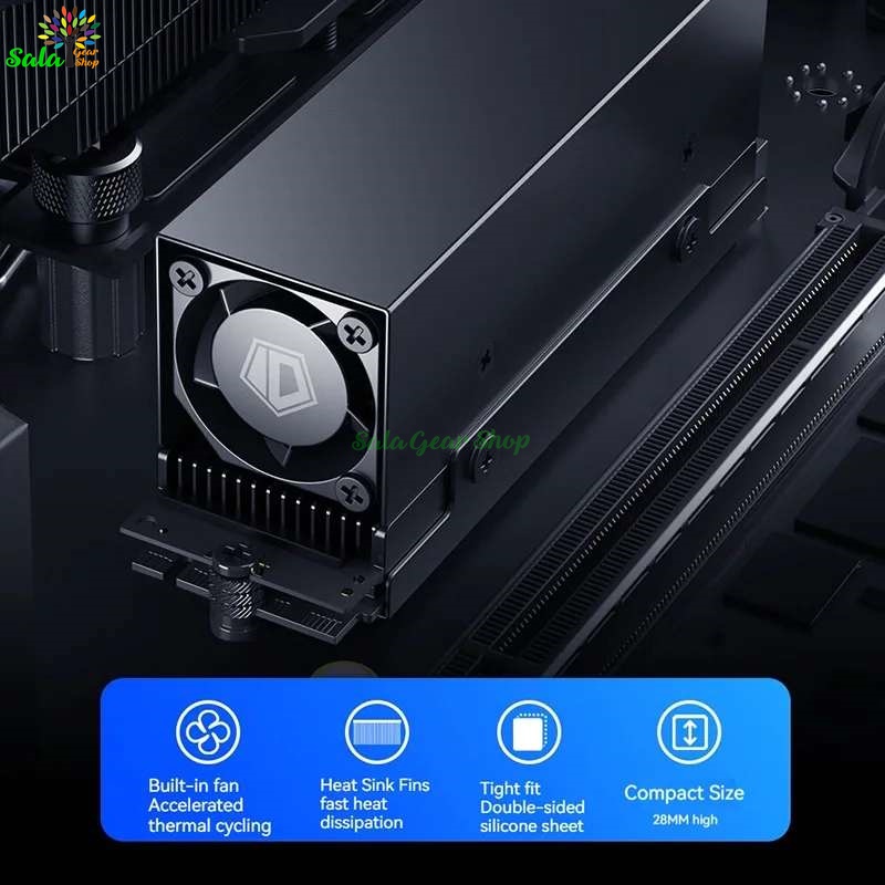 Tản nhiệt SSD M2 ID-Cooling Zero M25