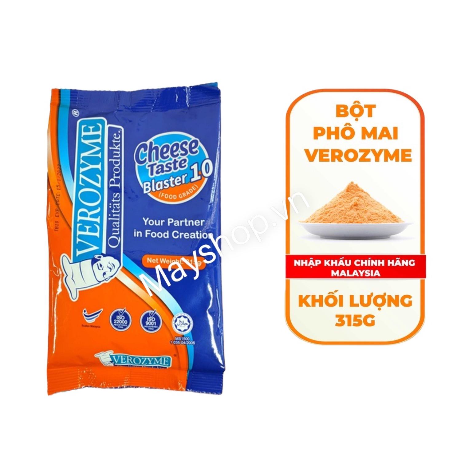 Phô mai bột Malaysia Verozyme