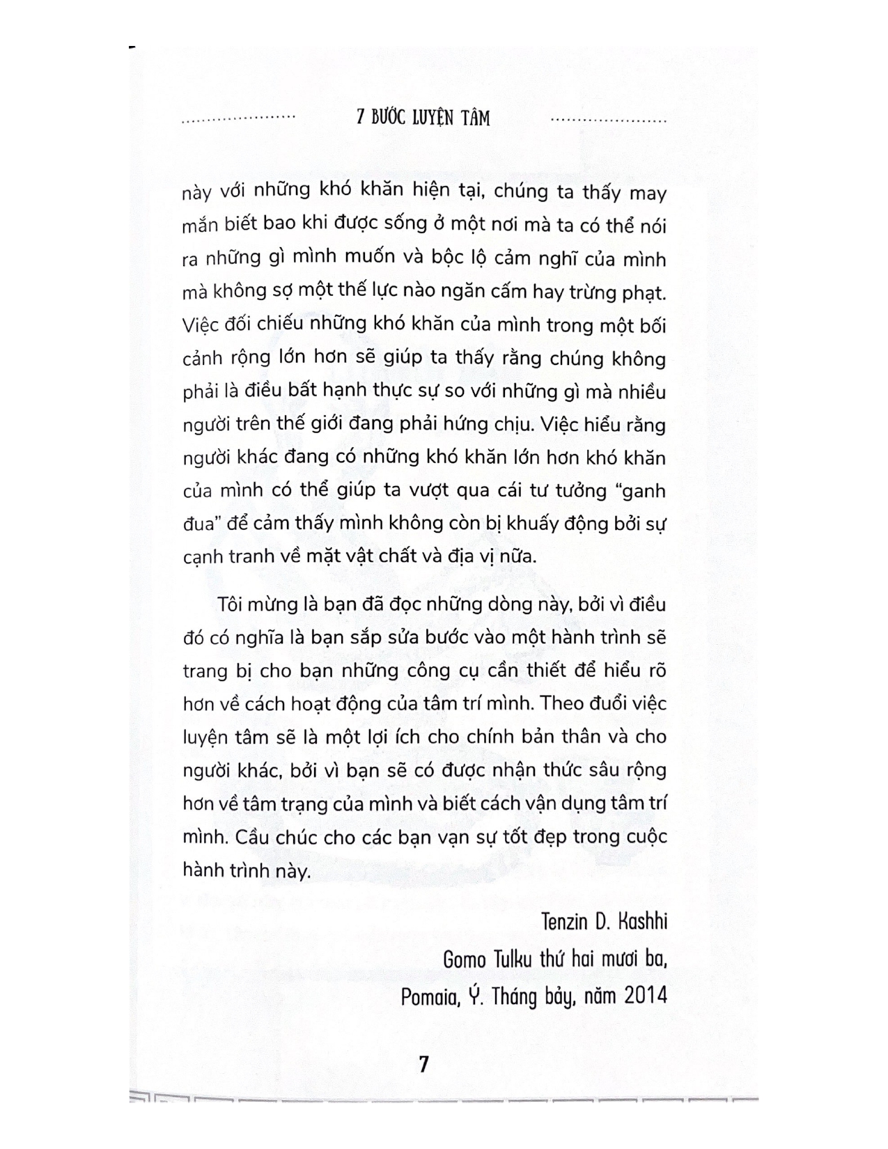Sách - 7 Bước Luyện Tâm-Vanlangbooks