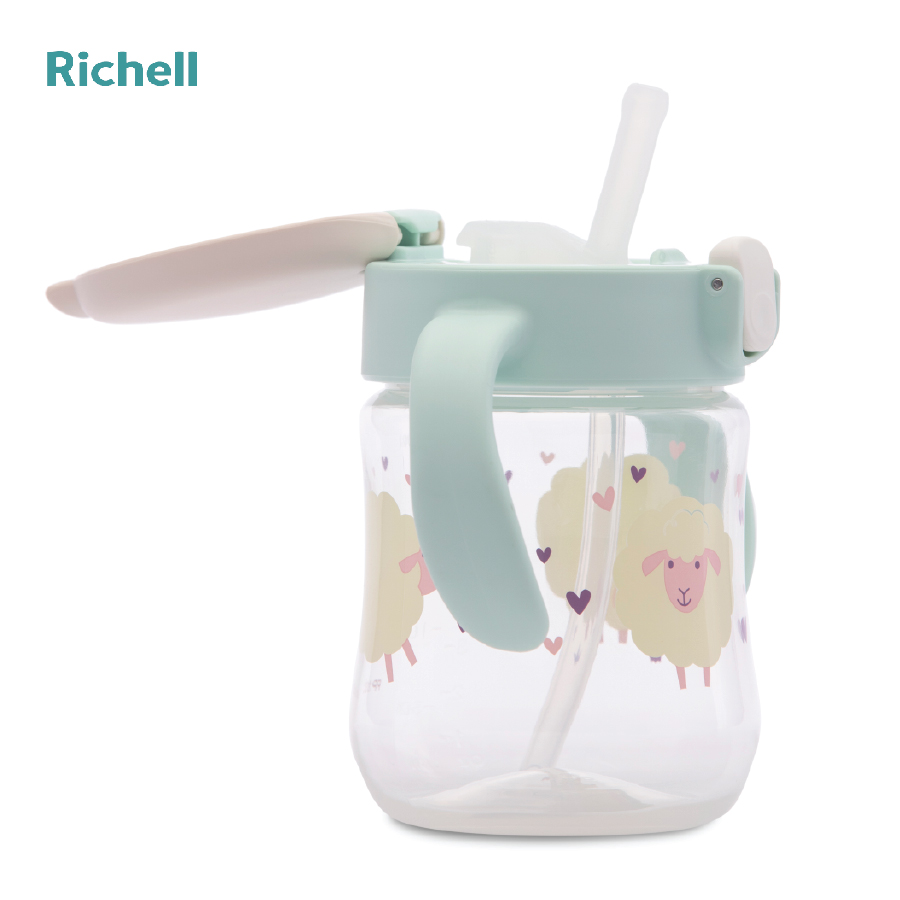 CỐC ỐNG HÚT MUGOOD RICHELL XANH NHẠT